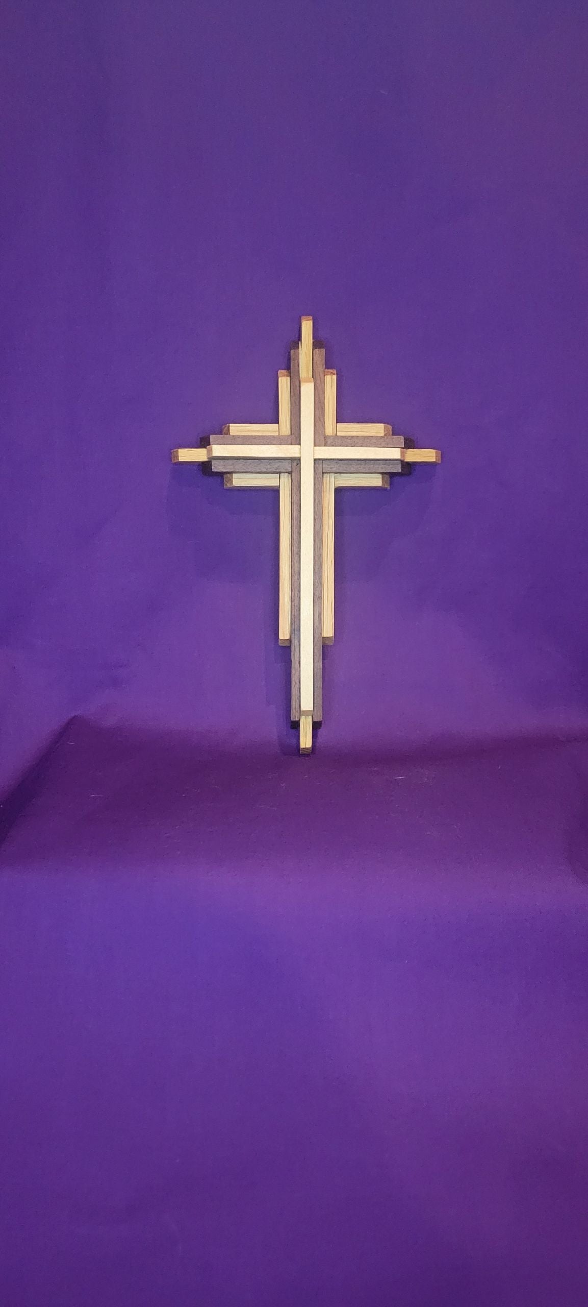 Wood Cross Multi-Layered