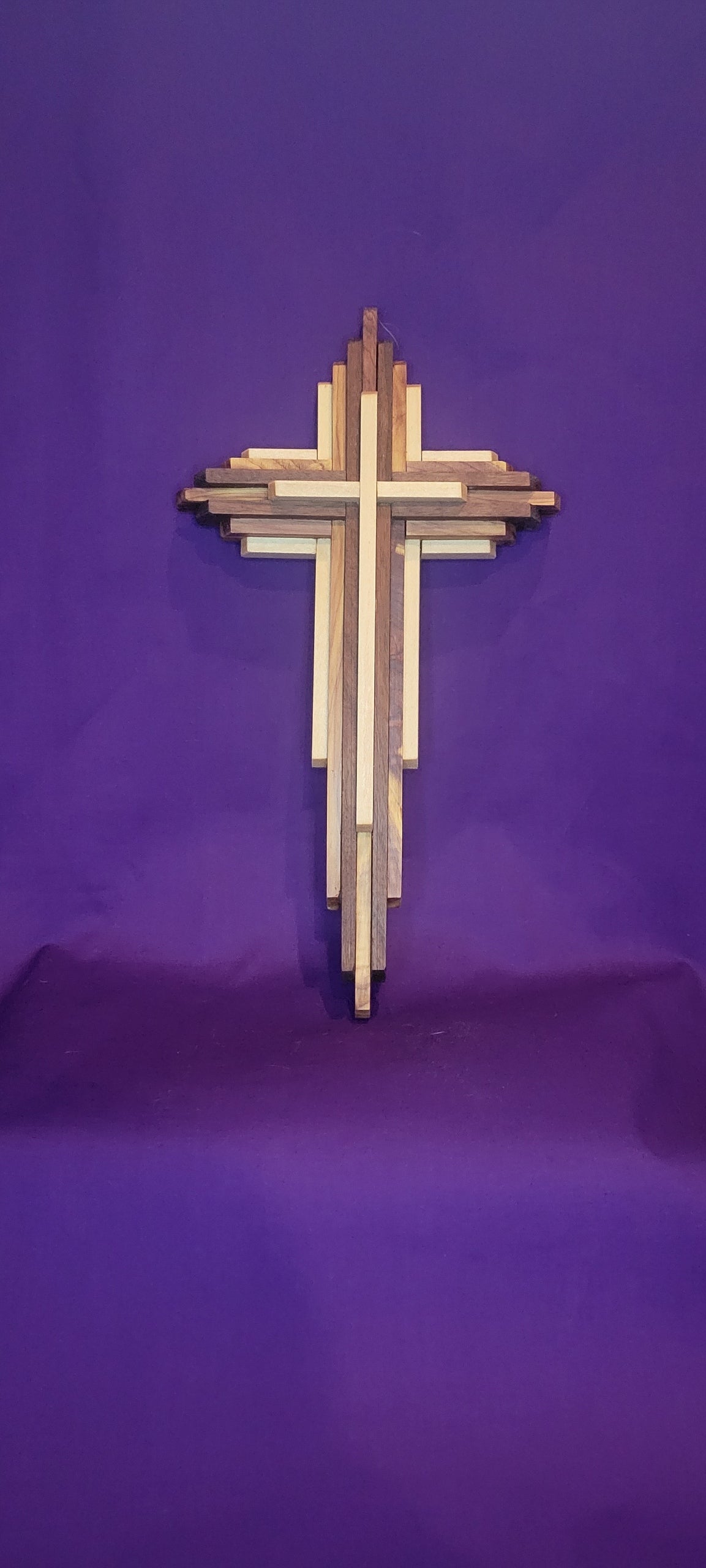 Wood Cross Multi-Layered