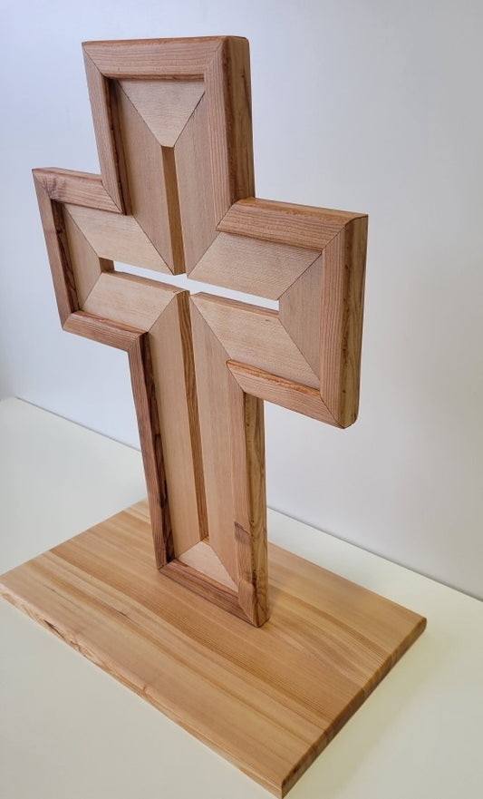 Cross with Cutout Center